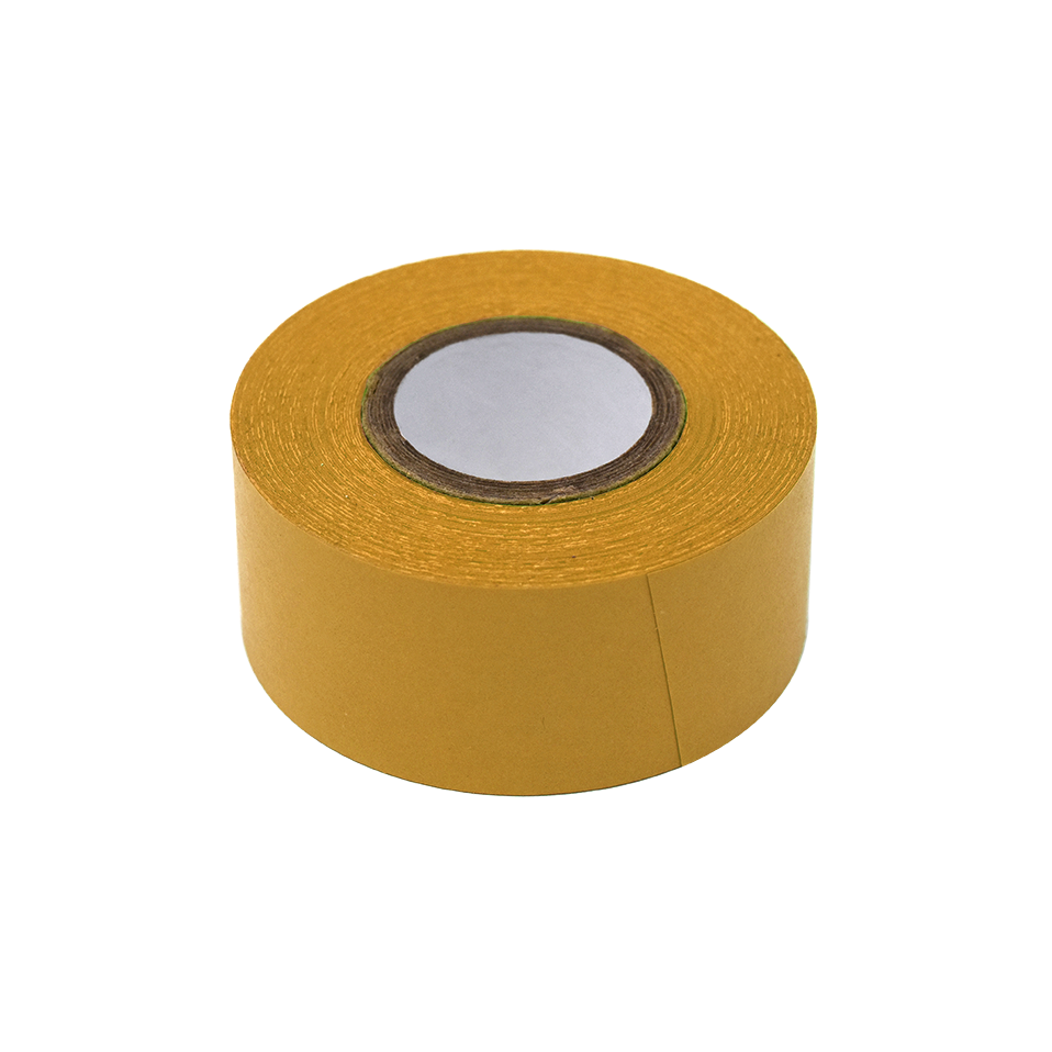 Globe Scientific Labeling Tape, 1" x 500" per Roll, 3 Rolls/Box, Tan  
